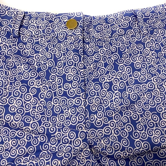 Diane von Furstenberg Miggy shorts blue white 0‎ - Picture 2 of 9